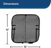 Happy Ride Pet Barrier  - Black
