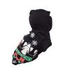 Pet Life LED Lighting Patterned Holiday Hooded Sweater Pet Costume - X-Small - (FBP8BKXS)