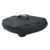 Circular Shelled Perforate Lightweight Collapsible Military Grade Transporter Pet Carrier - B33BKMD