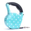 3m 5m Retractable Dog Leash 11 Colors Fashion Printed Puppy Auto Traction Rope Nylon Walking Leash for Small Dogs Cats Pet Leads - color 9 - 5m