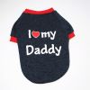Letter Print Pet Sweater For Dog & Cat; Warm Dog Sweater Soft Cat Sweatshirt; Winter Pet Apparel - Light Grey - L