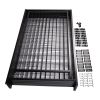 Pet Dog Playpen 8 Panel Indoor Outdoor Folding Metal Portable Puppy Exercise Pen Dog Fence, Heavy-Duty Metal Dog, Black XH - Black