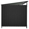 Outdoor Dog Kennel 76"x52.4"x45.7" - Grey