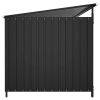 Outdoor Dog Kennel 99.6"x52.4"x45.7" - Grey