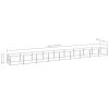 Dog Kennel Silver 96.9 ftÂ¬â‰¤ Steel - Silver