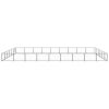 Dog Kennel Black 581.3 ftÂ¬â‰¤ Steel - Black