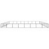 Dog Kennel Black 775 ftÂ¬â‰¤ Steel - Black