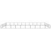 Dog Kennel Black 538.2 ftÂ¬â‰¤ Steel - Black