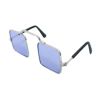 Cute Dog cat Glasses Pet Goggles Glasses Suitable For Puppy Cat Photo Props - blue - Square