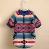 Pet Sweater; Warm Dog Sweater Cat Hoodie For Cold Weather; Floral Print Dog Apparel(Small & Medium) - Mixed Color - S