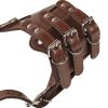 Dog mouth mask; anti-barking; anti-bite; dog mouth cover; puppy medium and large dogs; small dog masks; teddy golden retriever barker - Brown mouthpie