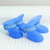Dog Adjustable Straps & Waterproof Outdoor Booties For Snow & Rain - Royal Blue - XXL