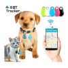 1pc Smart Mini GPS Finder BT Tracer Pet Kids GPS Locator Tag Alarm Wallet Key Tracker - Blue - one-size