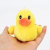 Soft Plush Dog Toys Bite Resistant Funny Yellow Duck Shape Puppy Small Dog Squeaker Toys Pet Accessories - Yellow