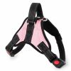 Dog Chest Harness Explosion-Proof Traction Rope For Medium and Large Dog Cat Lash Nylon Material Golden Retriever Pet Supplies - Pink - M for 13-20kg