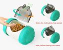 Portable Pet Chew Toy Tumbler, Puzzle Slow Food Leakage Ball, Cat Dog Food Dispenser Slow Feeder, Pet Food Snack Leakage Toy - Blue